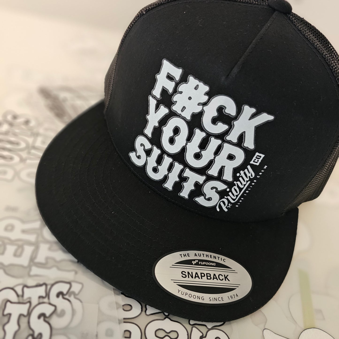 SNAPBACKS F#CK YOUR SUITS