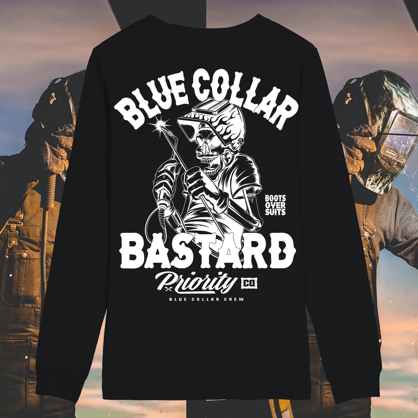 BLUE COLLAR BASTARD LONG SLEEVE