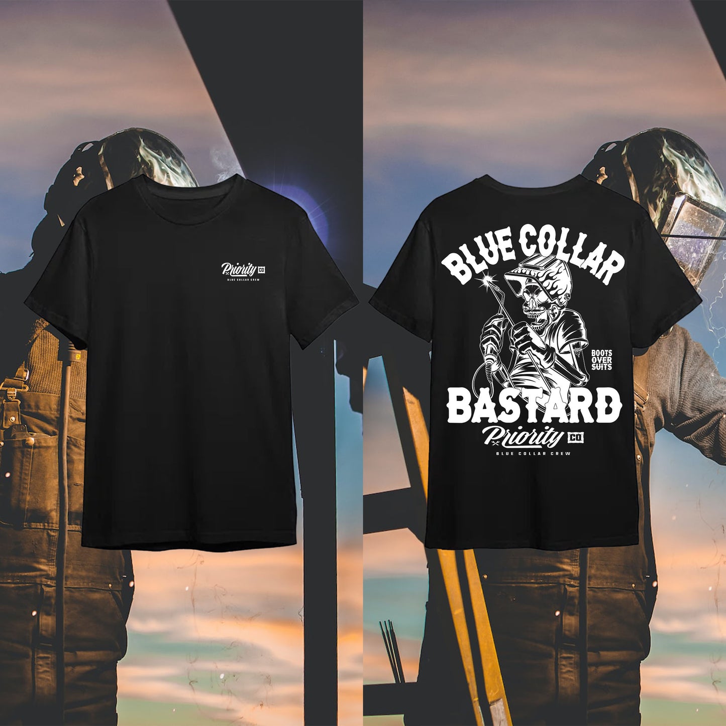 BLUE COLLAR BASTARD SHORT SLEEVE