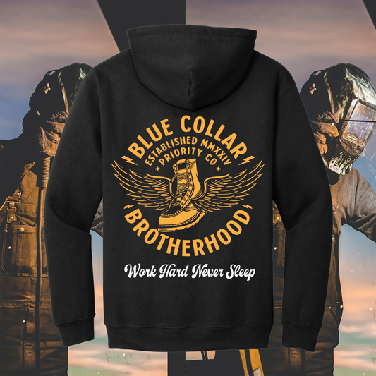 BLUE COLLAR BROTHERHOOD HOODIE