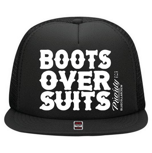 SNAPBACKS BOOTS OVER SUITS