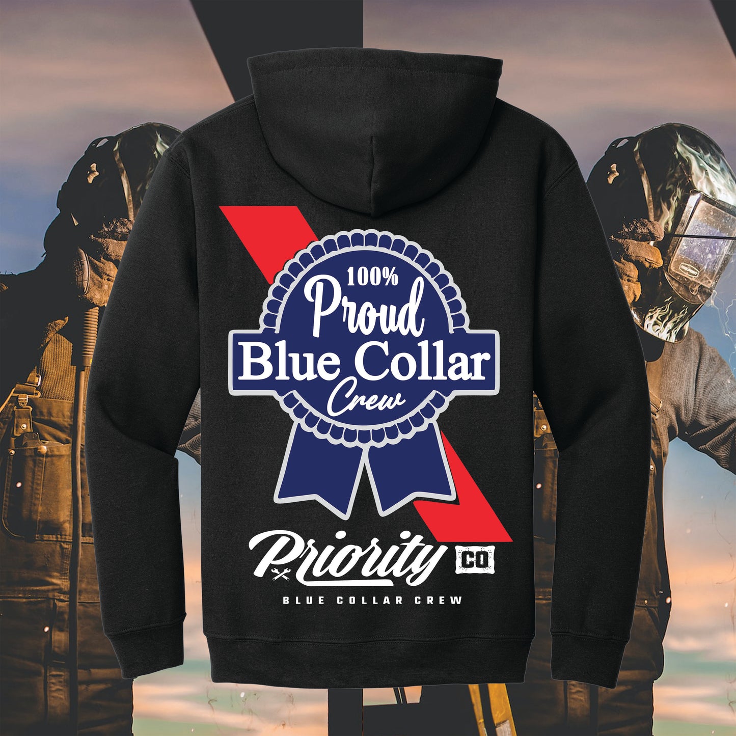 BLUE RIBBON HOODIE