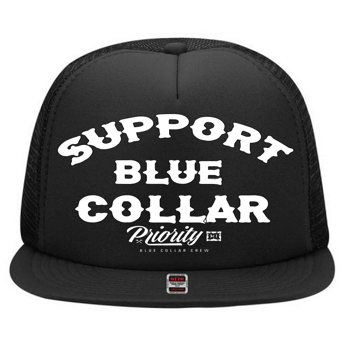 SNAPBACKS SUPPORT BLUE COLLAR